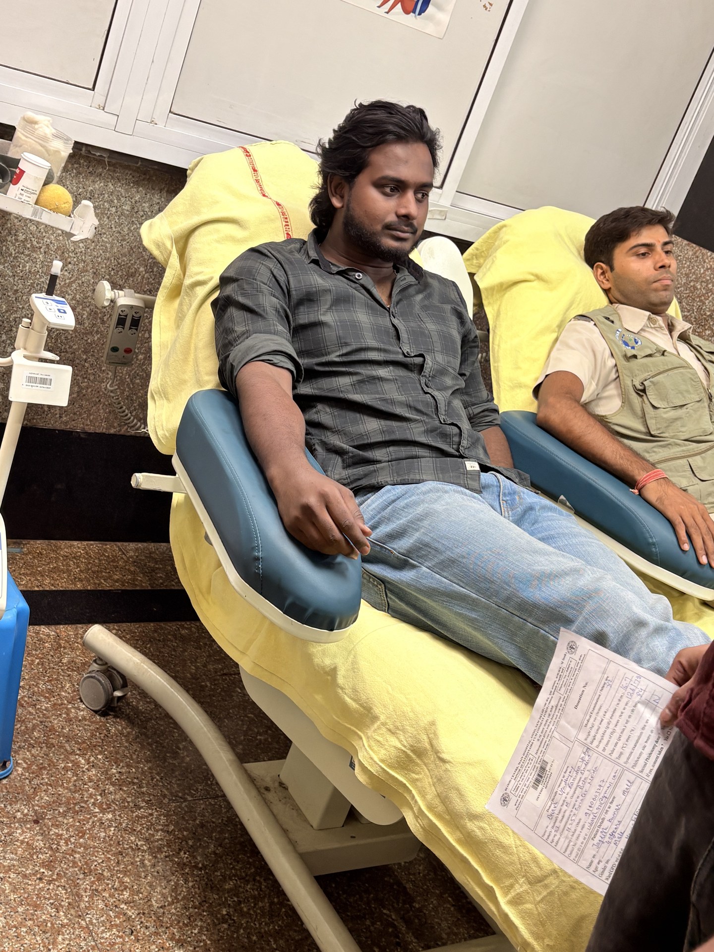 एम्स दिल्ली रक्तदान फॉर्म एवं रक्तवीर - 4 अक्टूबर